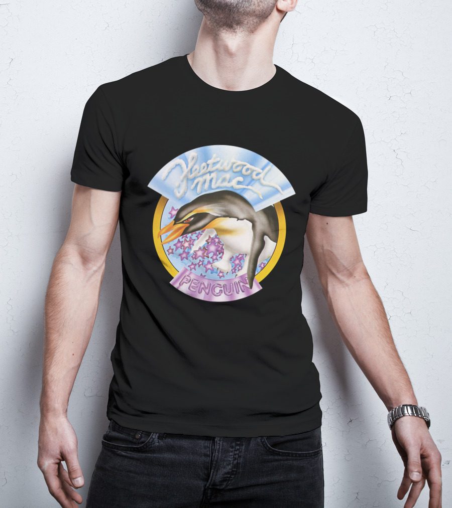 Fleetwood Mac Penguin Album Cover Fw T-Shirt