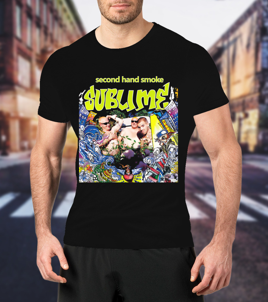 Sublime Second Hand Smoke Album Cover Art T-Shirt