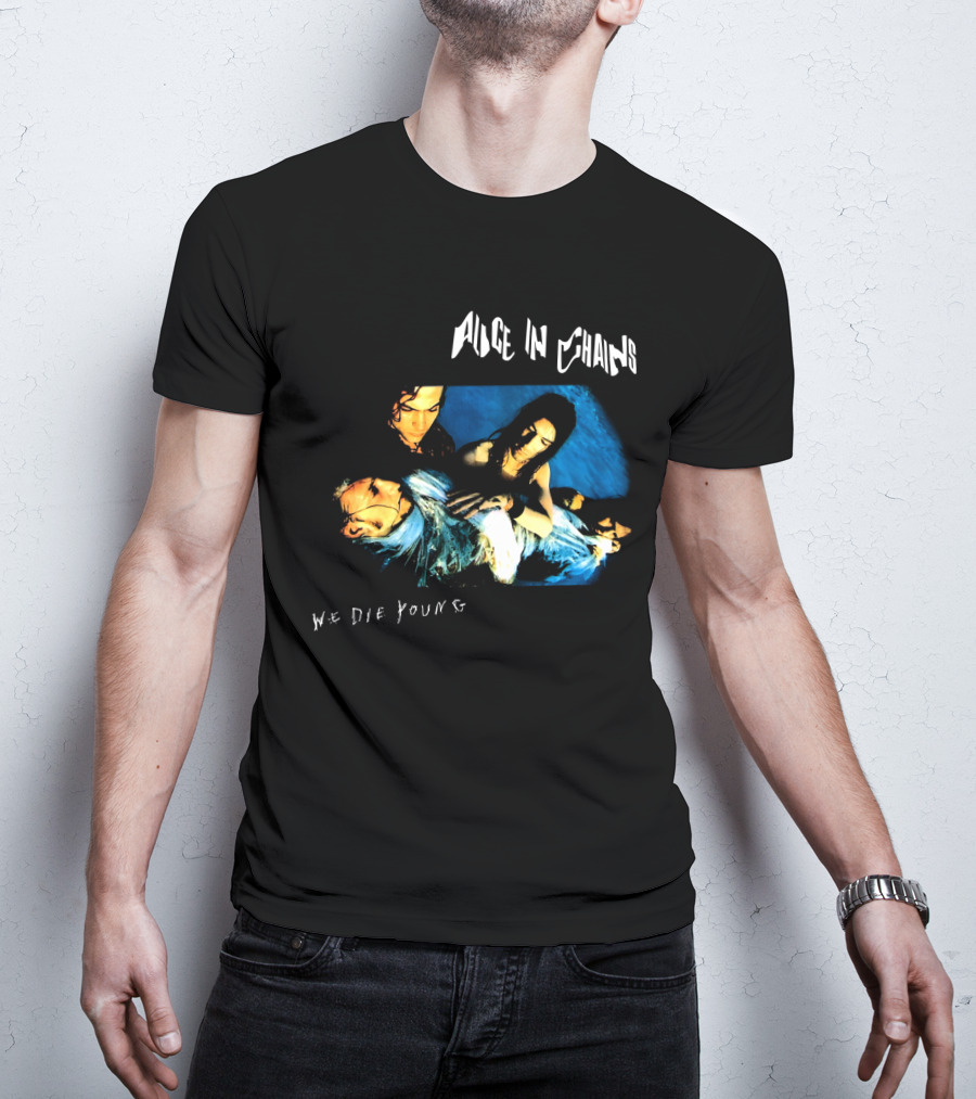 Alice In Chains We Die Young Aic T-Shirt