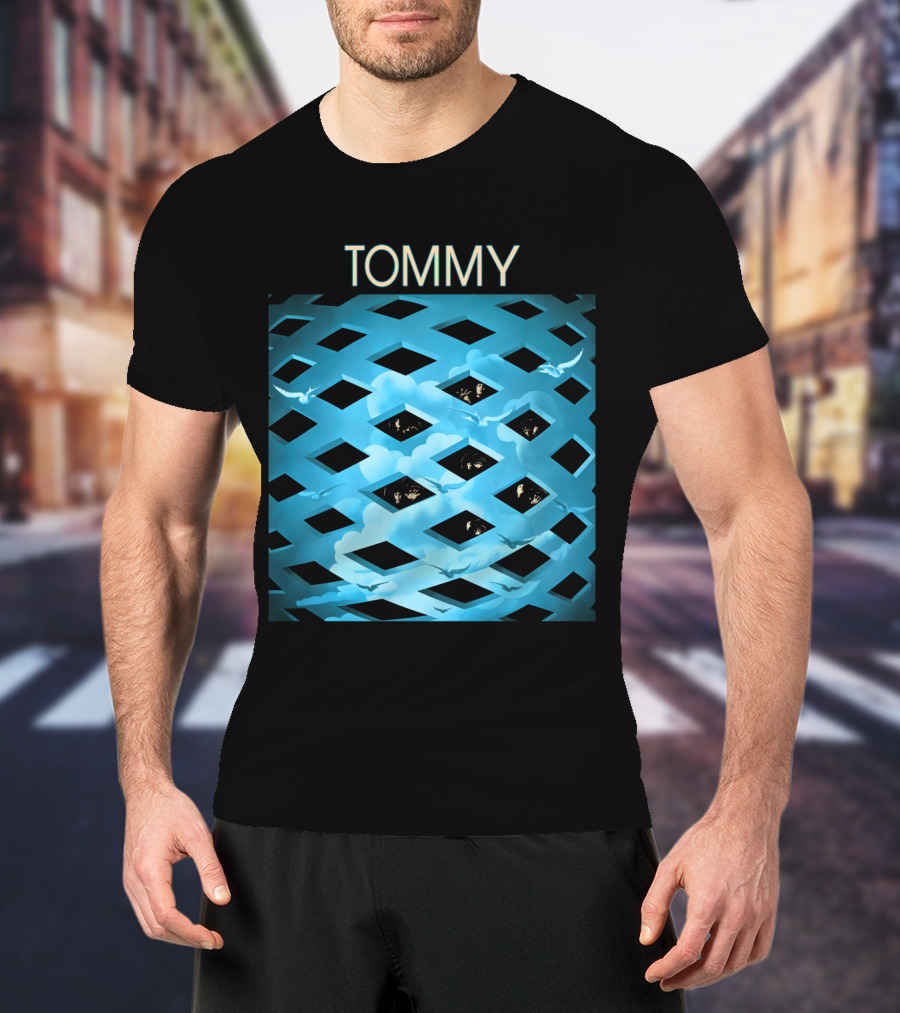 Tommy The Who Rock Opera Album Art Clouds And Sky T-Shirt