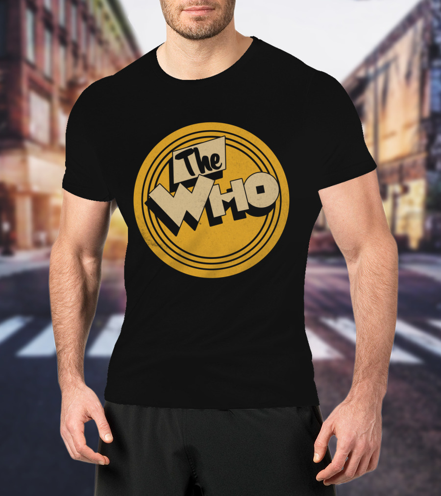 The Who Yellow Circle T-Shirt