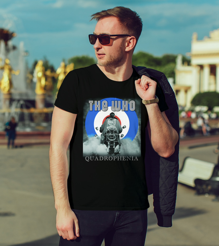 The Who Quadrophenia Mod Target Scooter T-Shirt