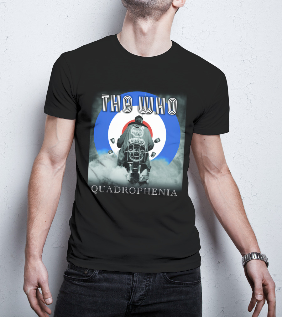 The Who Quadrophenia Mod Target Scooter T-Shirt