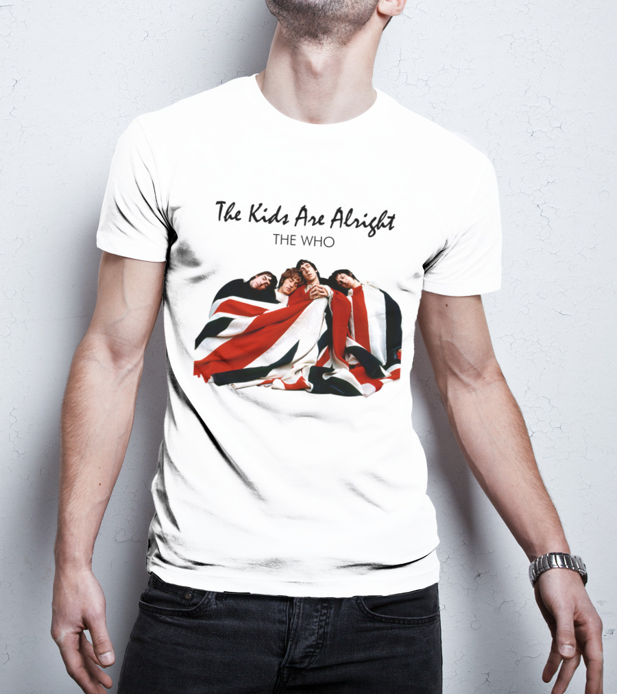 The Kids Are Alright The Who Union Jack Blanket T-Shirt
