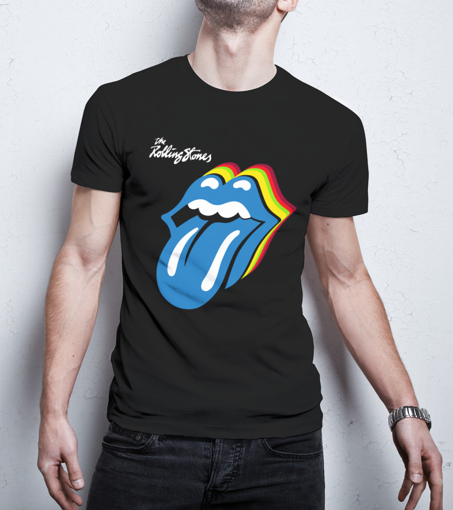 The Rolling Stones Rainbow Tongue T-Shirt