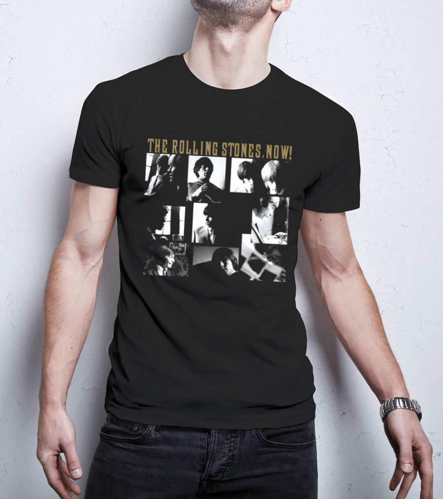The Rolling Stones Now! Album Cover Photomontage T-Shirt