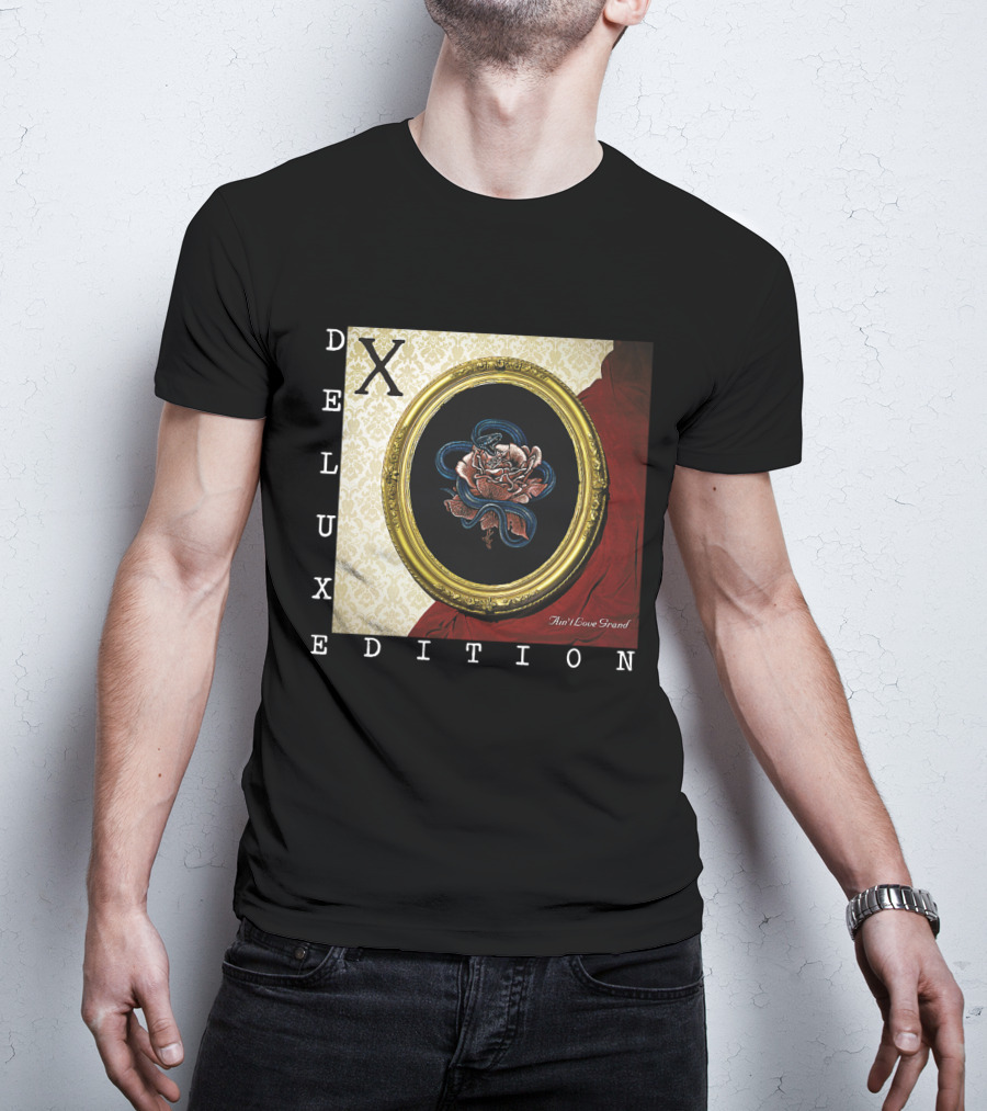 X Deluxe Edition Ain't Love Grand Rose Snake Frame T-Shirt