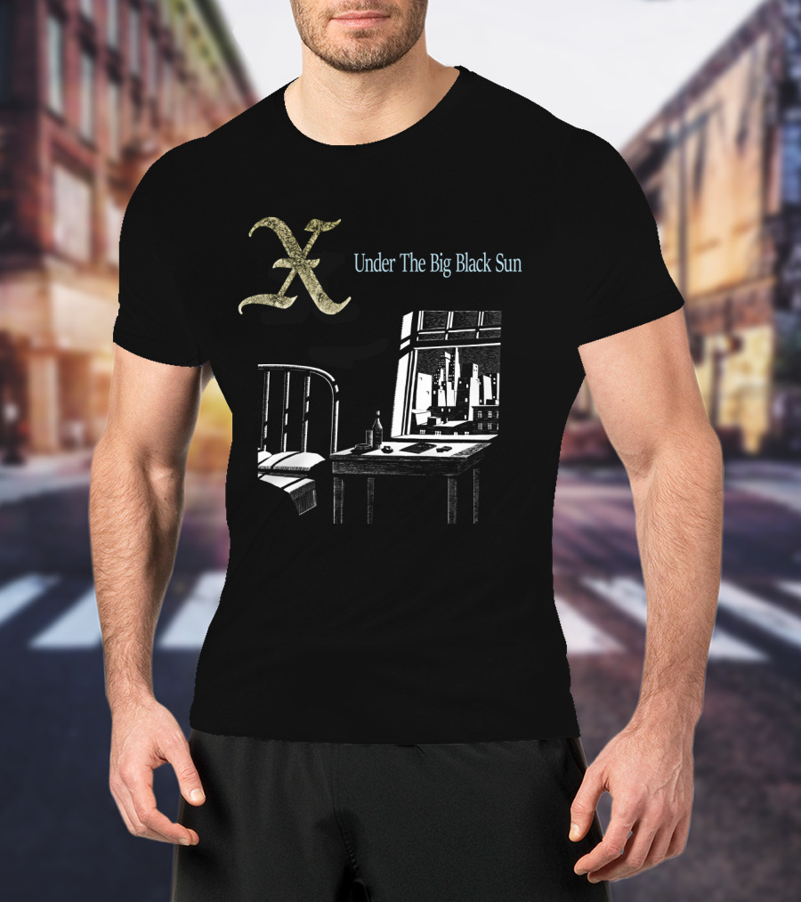 X Under The Big Black Sun Bedroom Scene T-Shirt