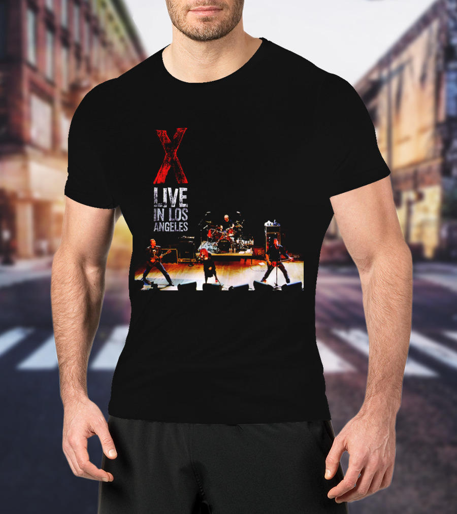 X 13 Live In Los Angeles Concert Performance Stage T-Shirt