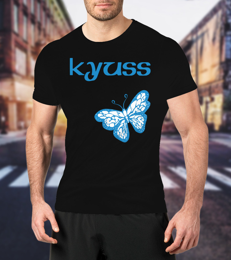 Kyuss Blue Butterfly T-Shirt