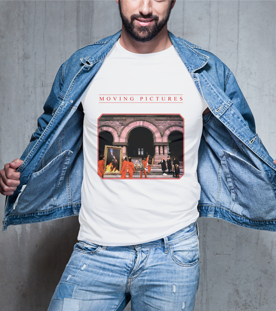 Rush Moving Pictures Album Cover Art T-Shirt