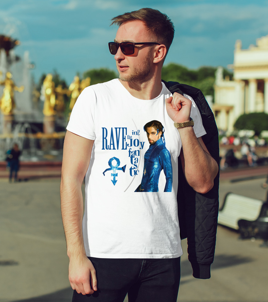 Rave Un2 The Joy Fantastic Prince Symbol Blue Outfit T-Shirt