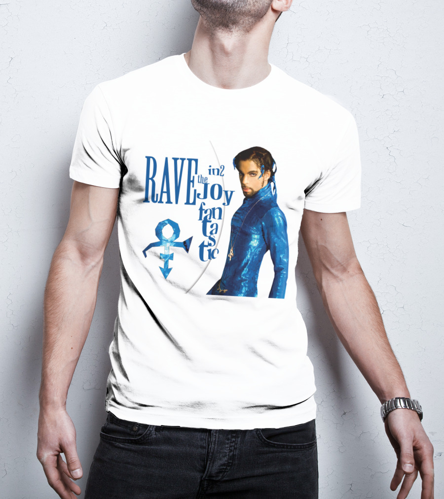 Rave Un2 The Joy Fantastic Prince Symbol Blue Outfit T-Shirt