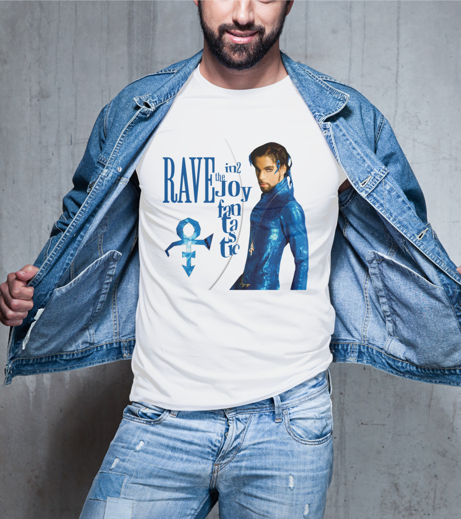Rave Un2 The Joy Fantastic Prince Symbol Blue Outfit T-Shirt