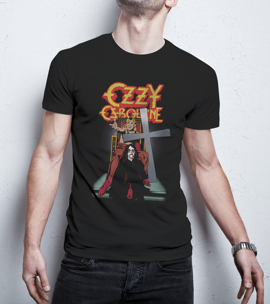 Ozzy Osbourne Throne And Cross T-Shirt