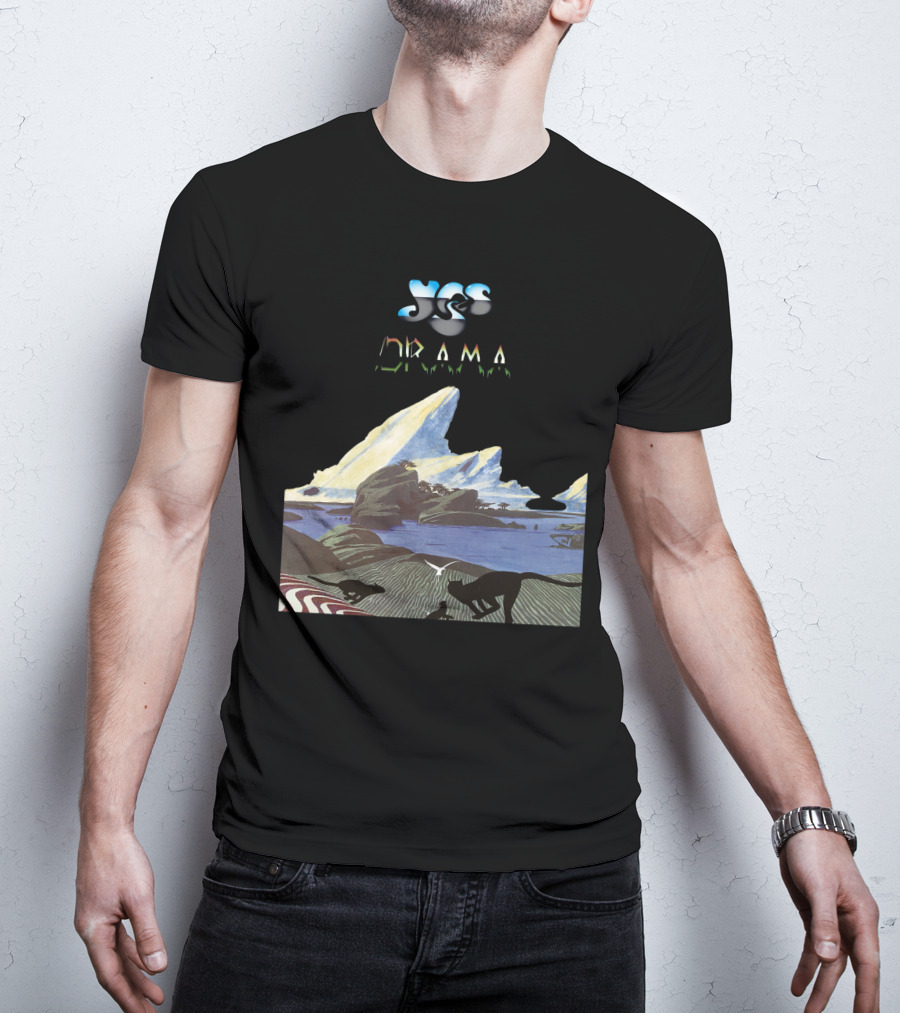 Yes Drama Album Cover Art Landscape T-Shirt