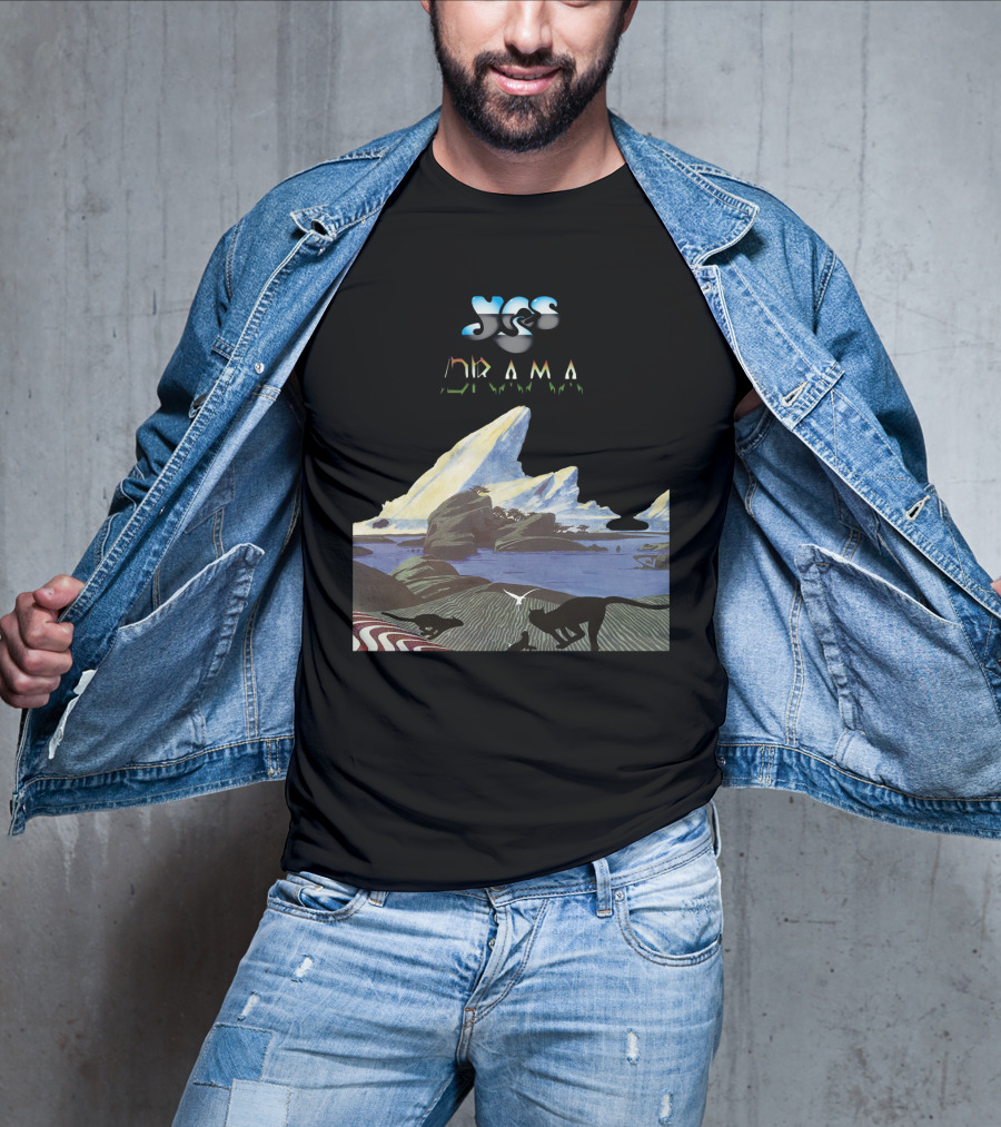 Yes Drama Album Cover Art Landscape T-Shirt