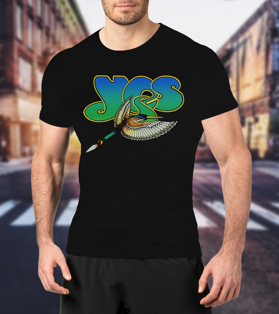 Yes Logo With Bird T-Shirt