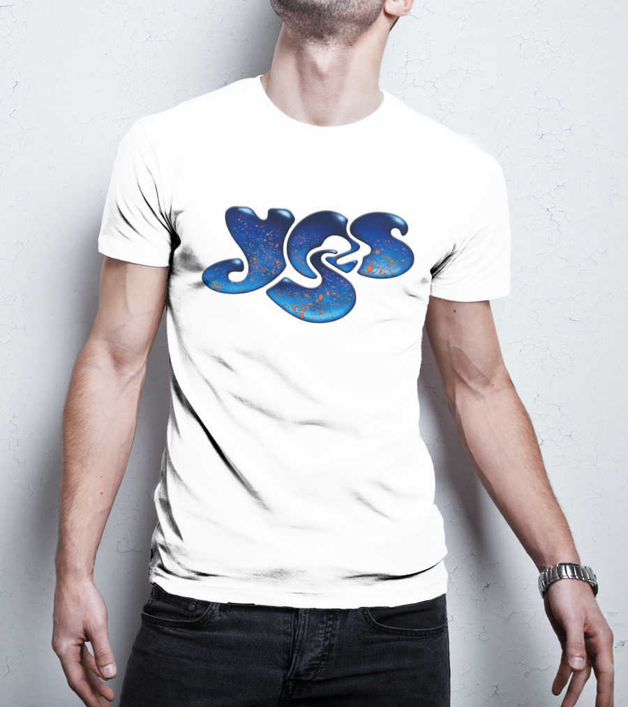 Yes 42 Logo Blue Orange T-Shirt