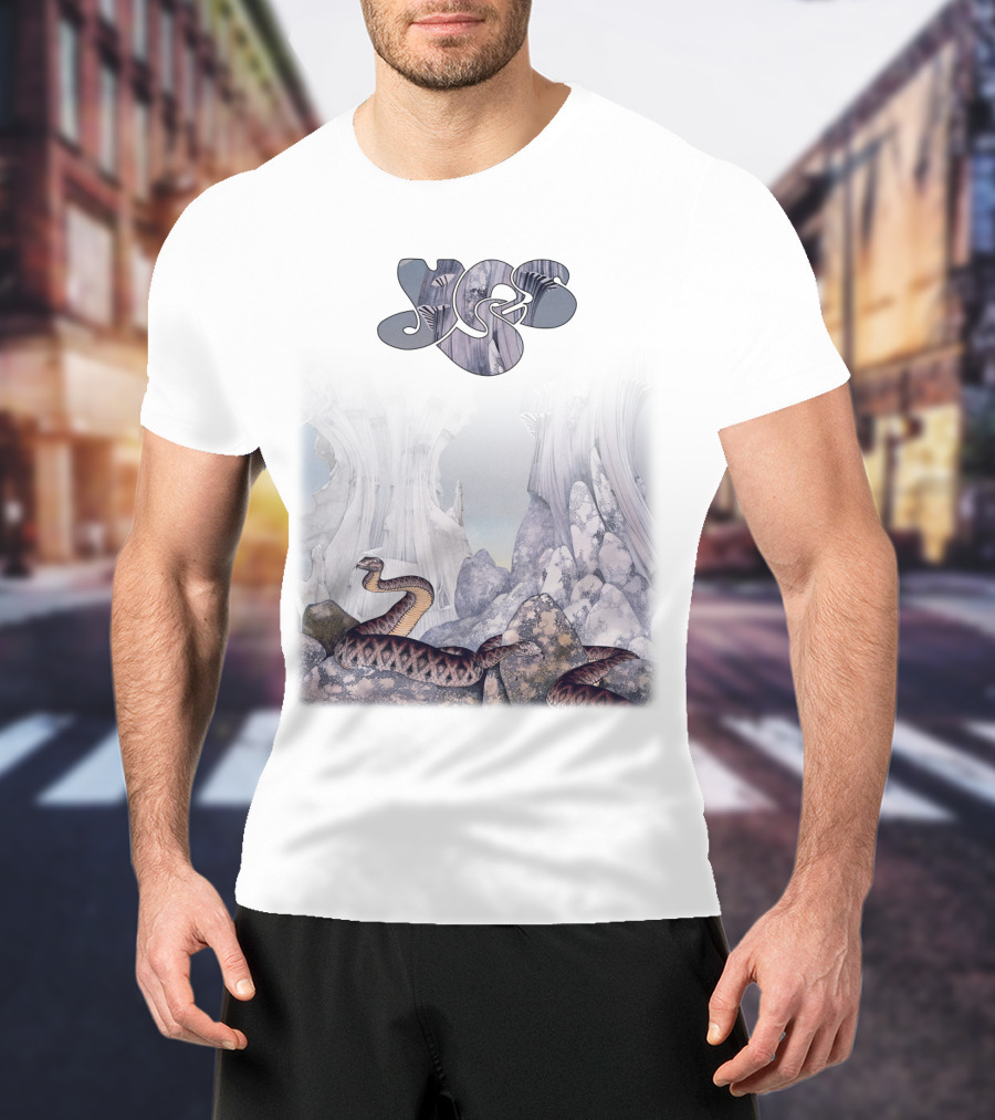 Yes Album 44 Roger Dean Art Snake T-Shirt