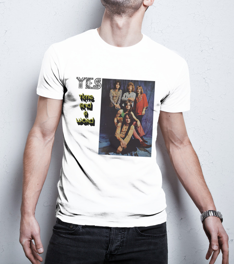 Yes Time And A Word Band Photo T-Shirt