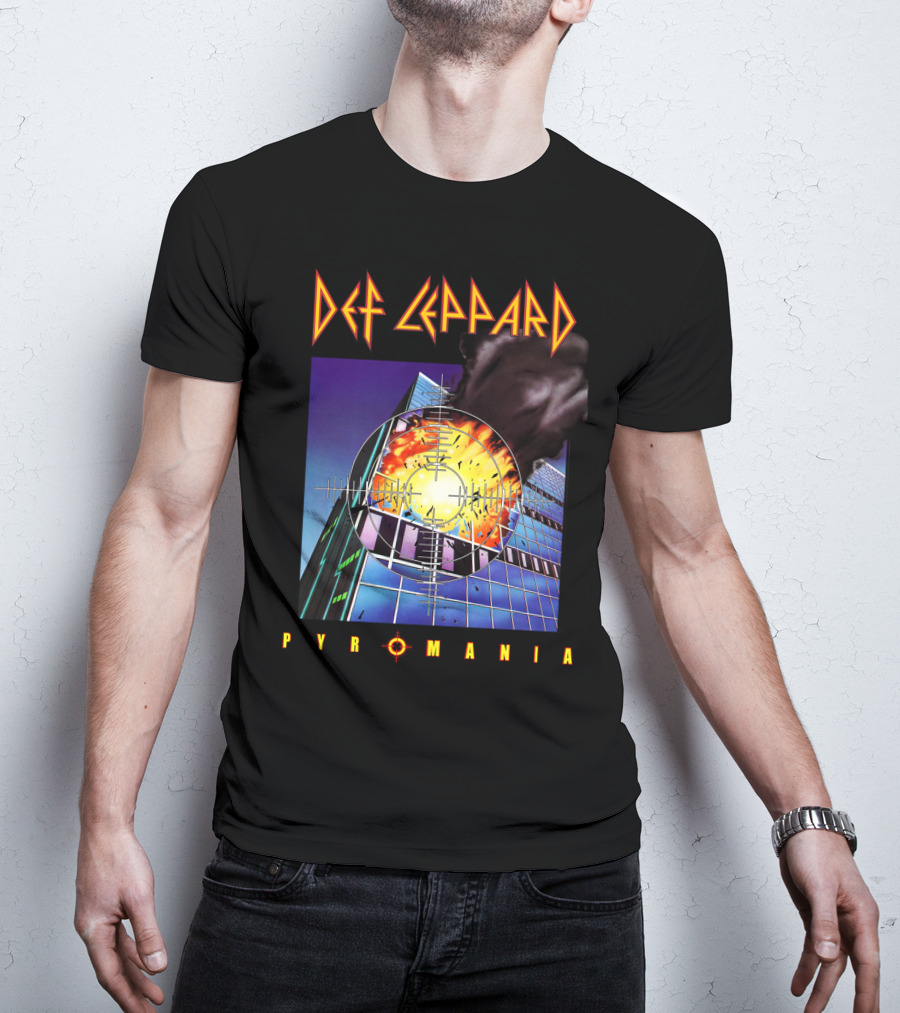 Def Leppard Pyromania Explosion T-Shirt