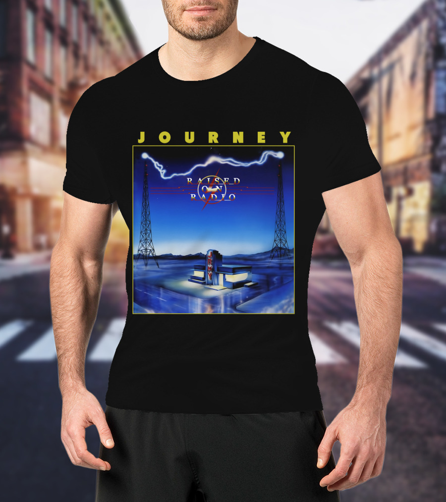 Journey Raised On Radio Jn T-Shirt