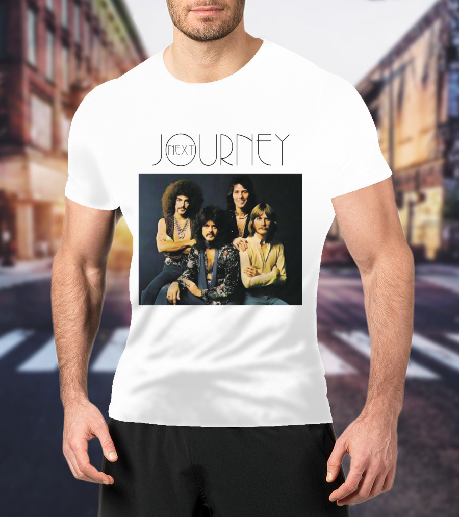 Journey Next JN 28 Vintage Band Members T-Shirt