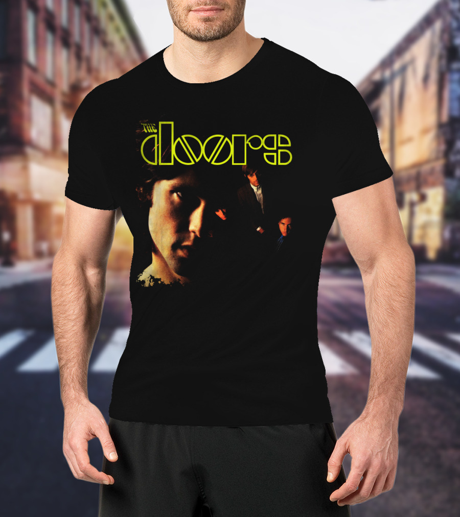 The Doors Band Members Portrait T-Shirt