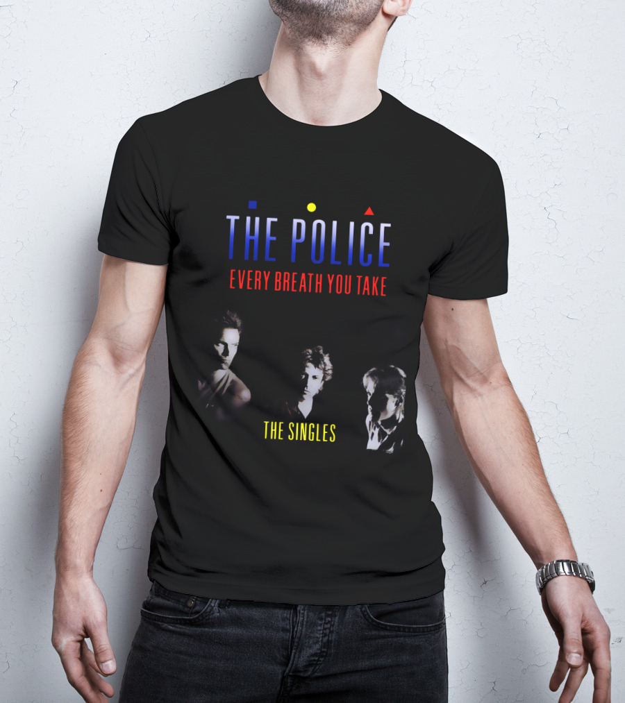 The Police Every Breath You Take The Singles T-Shirt