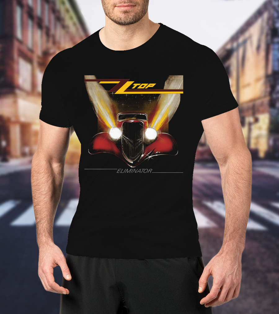 Zz Top Eliminator Car Lights T-Shirt