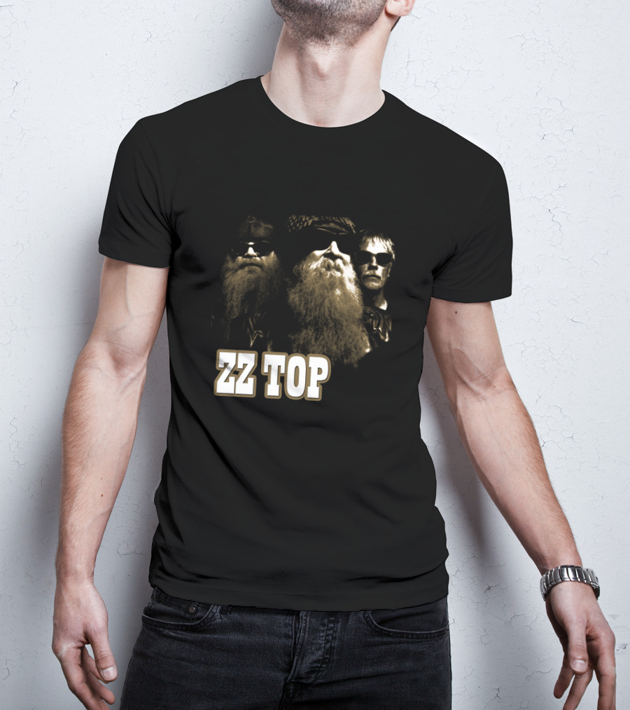 Zz Top Band Portrait T-Shirt