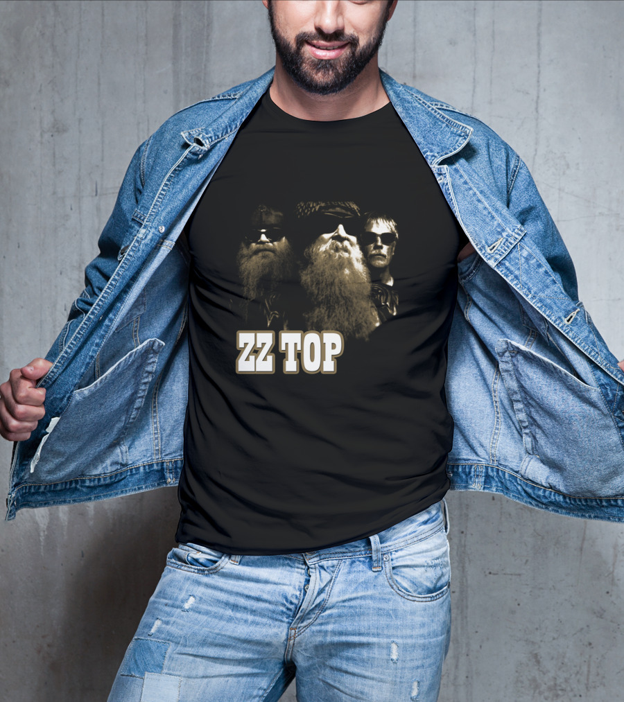 Zz Top Band Portrait T-Shirt