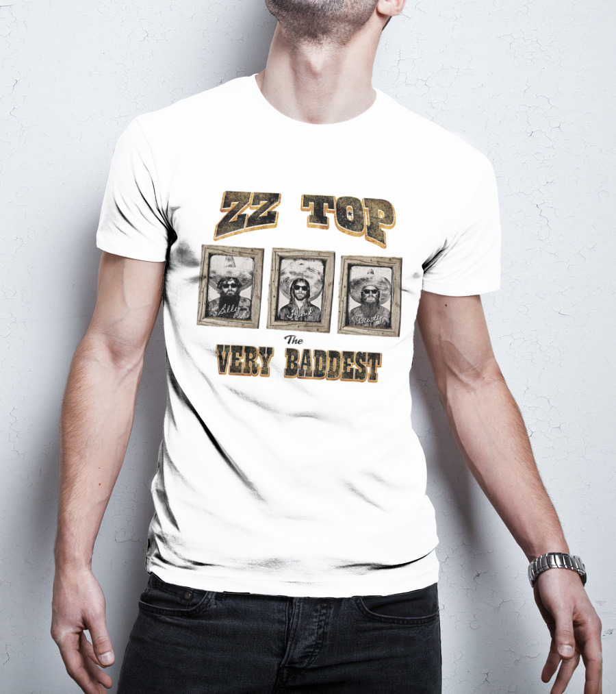 Zz Top The Very Baddest Billy Frank Dusty T-Shirt