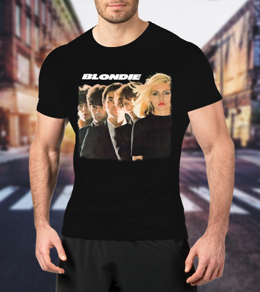 Blondie Parallel Lines Album Cover Art T-Shirt