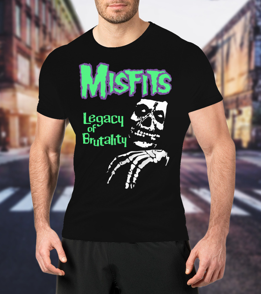 Misfits Legacy Of Brutality Skeleton T-Shirt