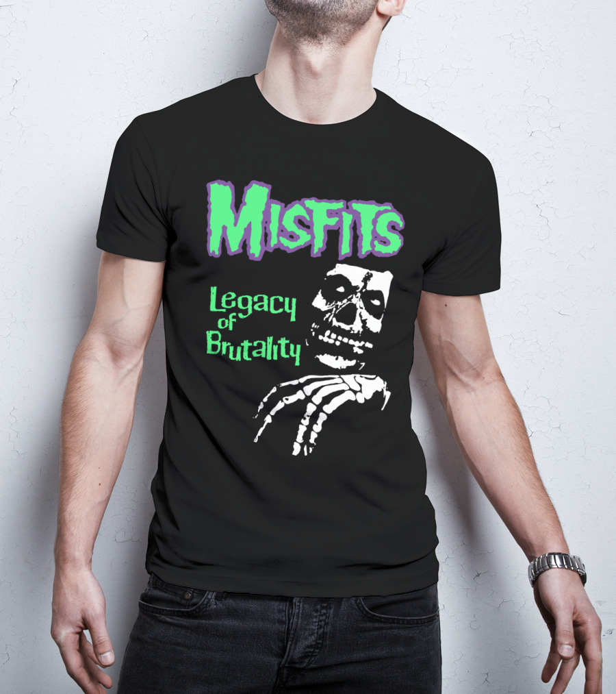 Misfits Legacy Of Brutality Skeleton T-Shirt