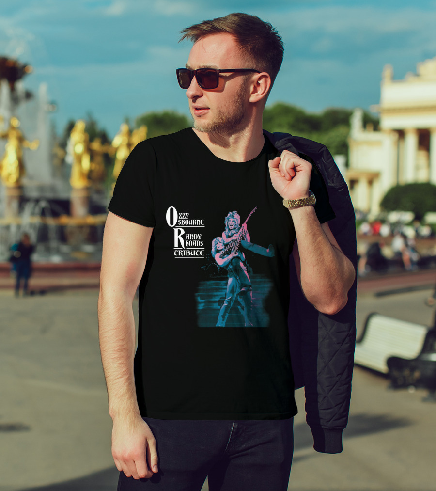 Ozzy Osbourne Randy Rhoads Tribute T-Shirt