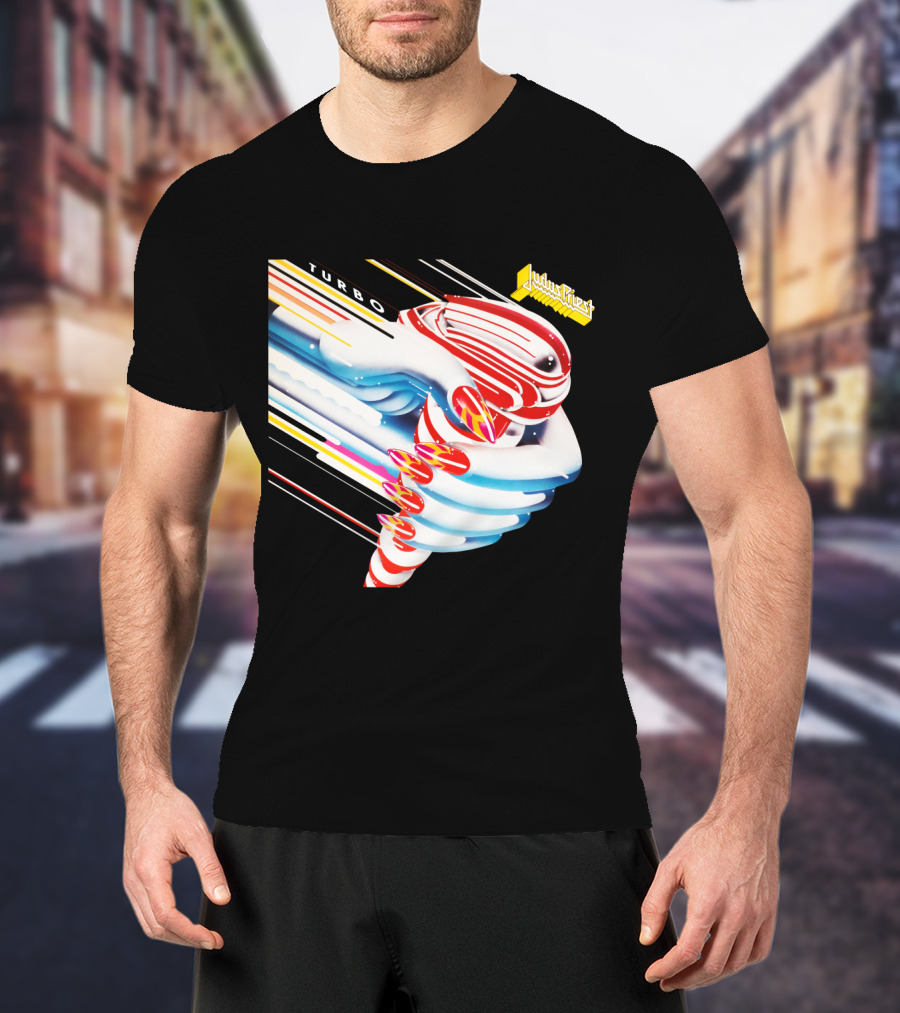 Judas Priest Turbo Album Art 1986 T-Shirt