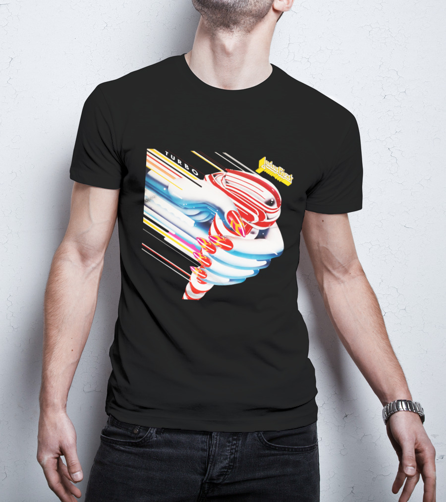 Judas Priest Turbo Album Art 1986 T-Shirt