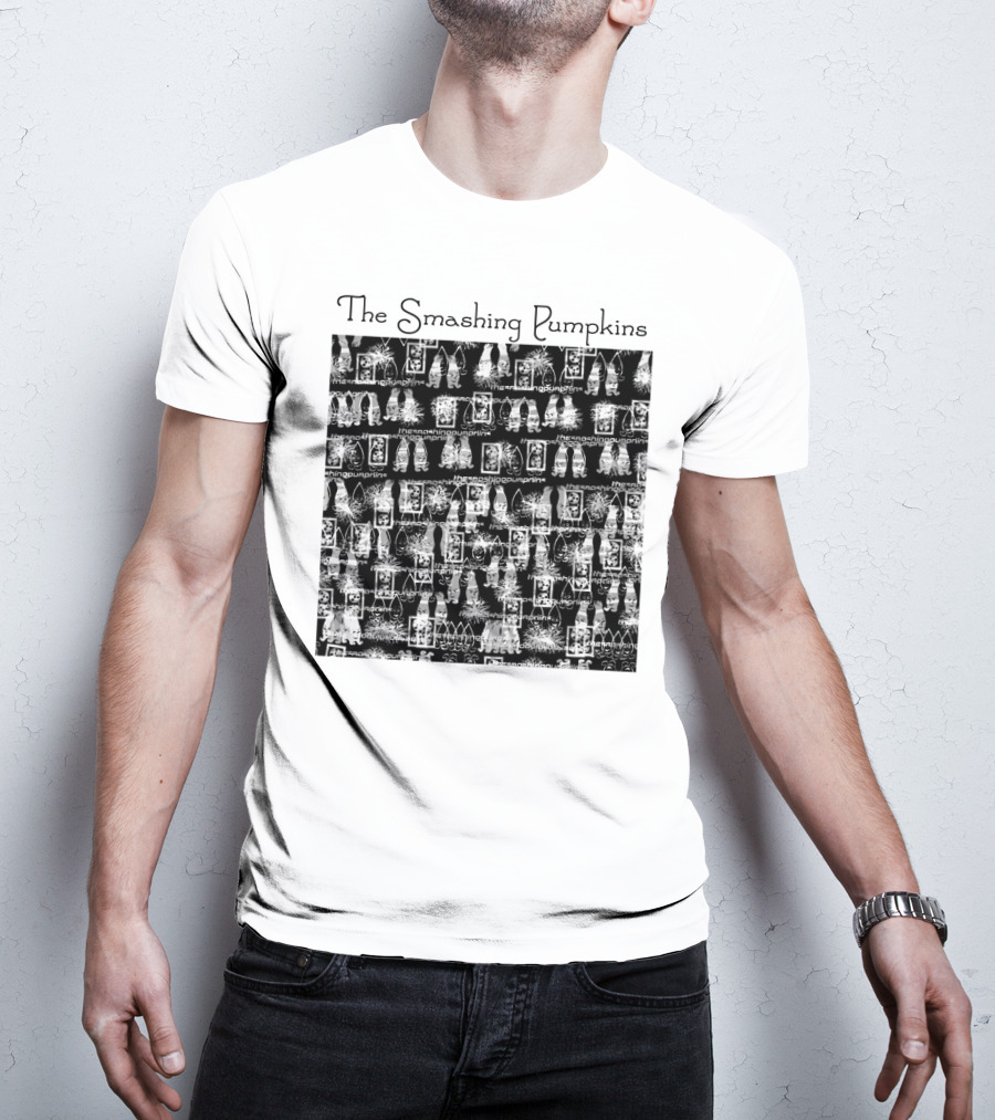 The Smashing Pumpkins 9 Monochrome T-Shirt