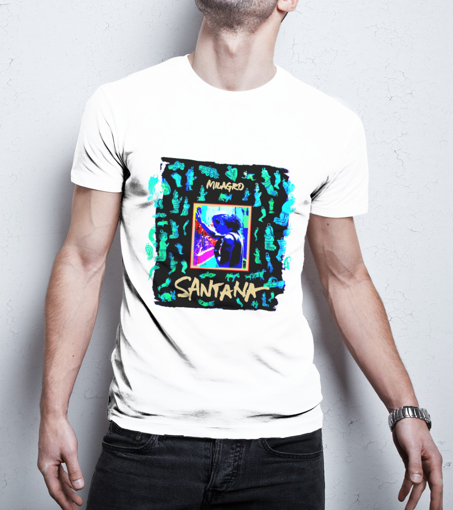 Milagro Santana Album Art Theme T-Shirt