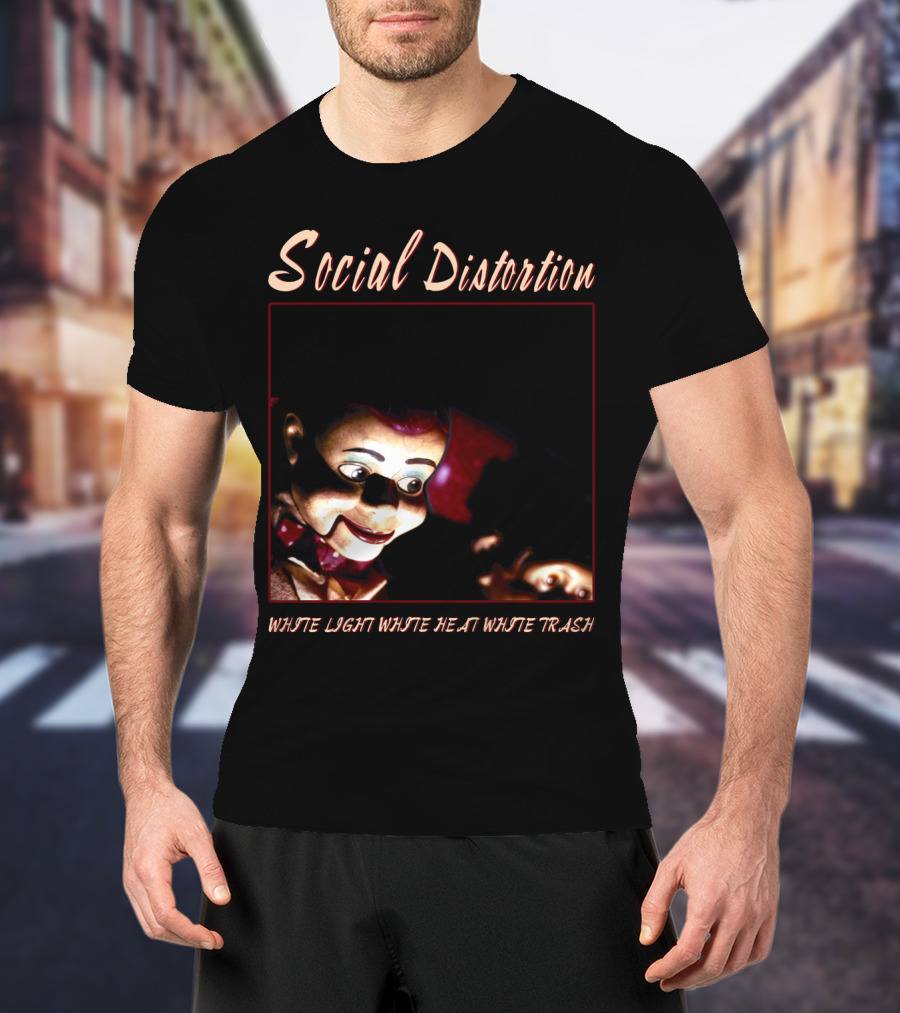 Social Distortion White Light White Heat White Trash T-Shirt