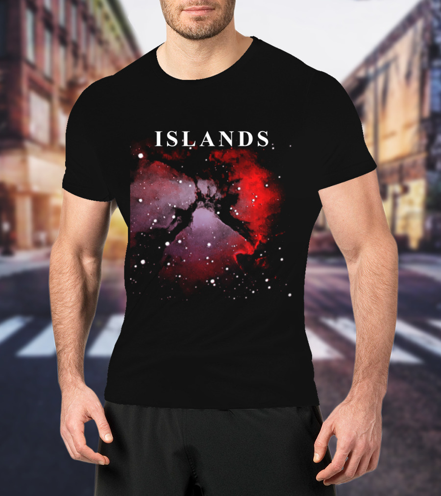KC 07 Islands Cosmic Nebula T-Shirt
