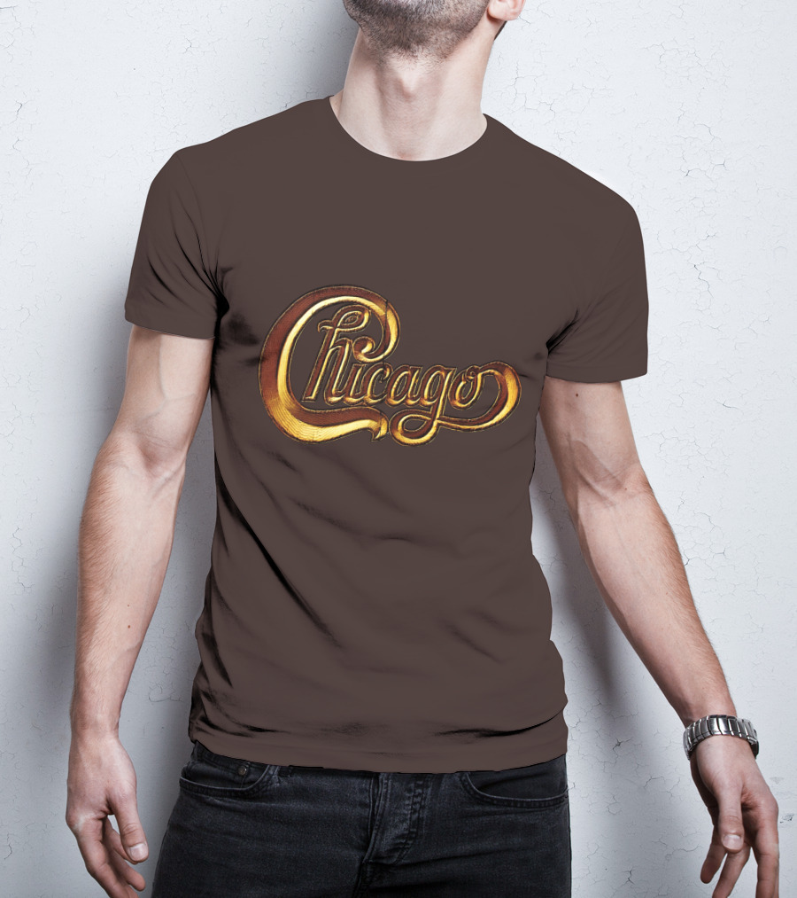 Chicago Gold Script T-Shirt