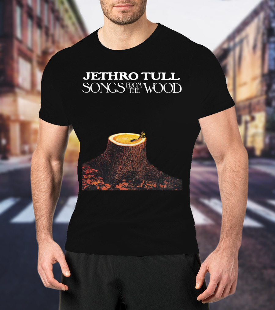 Jethro Tull Songs From The Wood Tree Stump And Axe T-Shirt