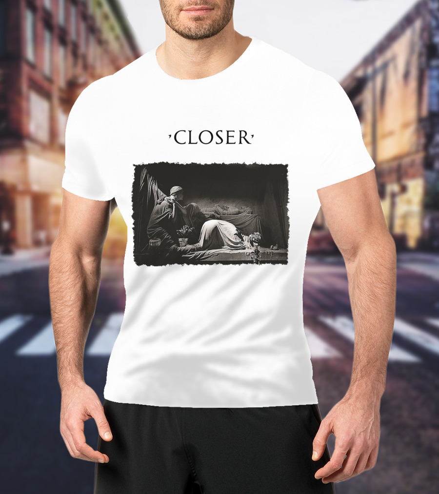 Joy Division Closer Album Cover Artistic Rendition T-Shirt