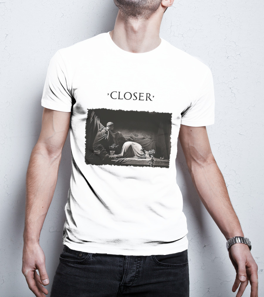 Joy Division Closer Album Cover Artistic Rendition T-Shirt