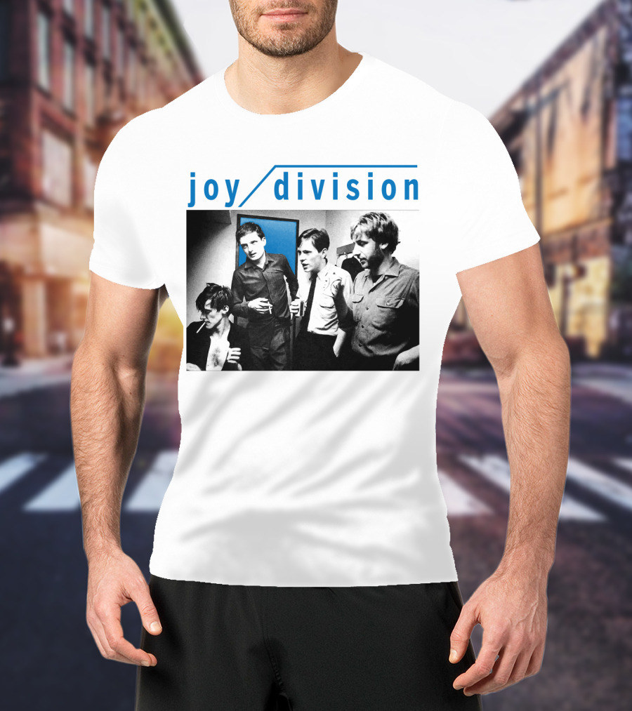 Joy Division Band Vintage Group Photo T-Shirt