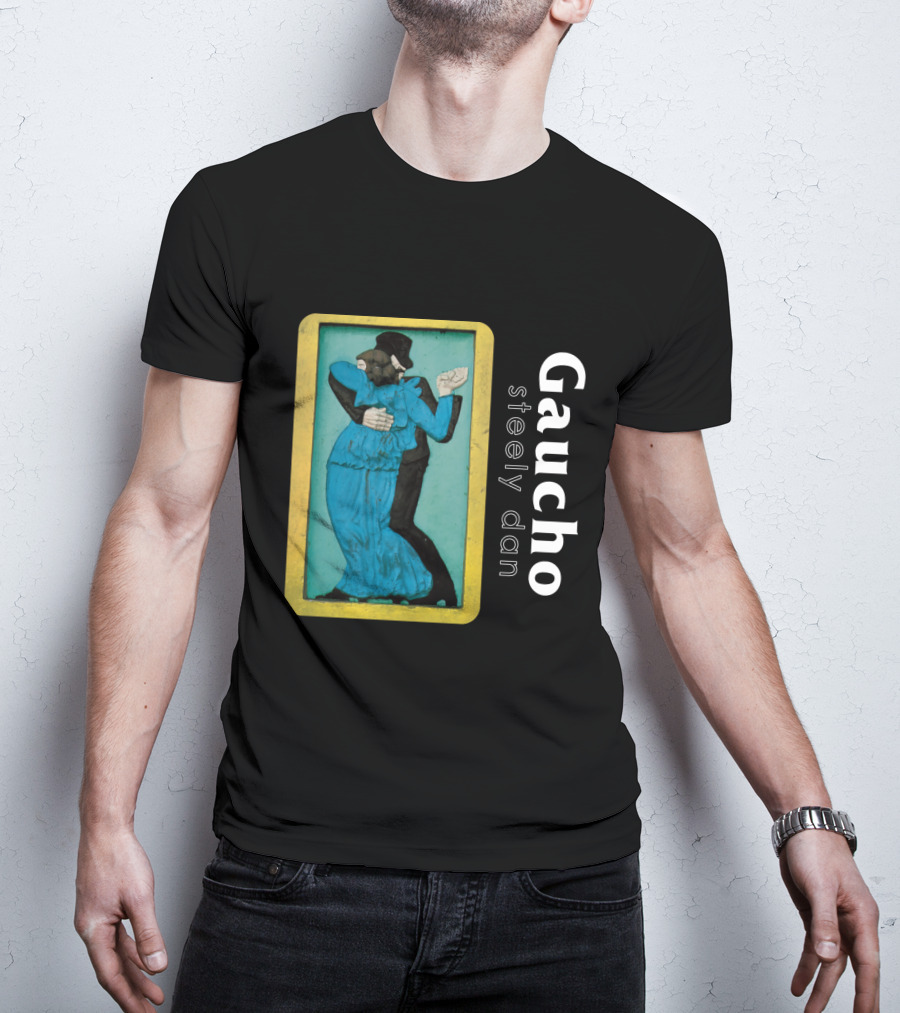 Gaucho Steely Dan Dancing Couple Artwork T-Shirt
